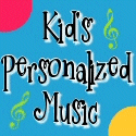 Kid's Personalized Music Cd's and Dvd's